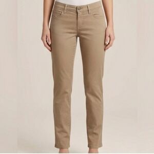 7 For All Mankind Women's Beige Skinny Jeans